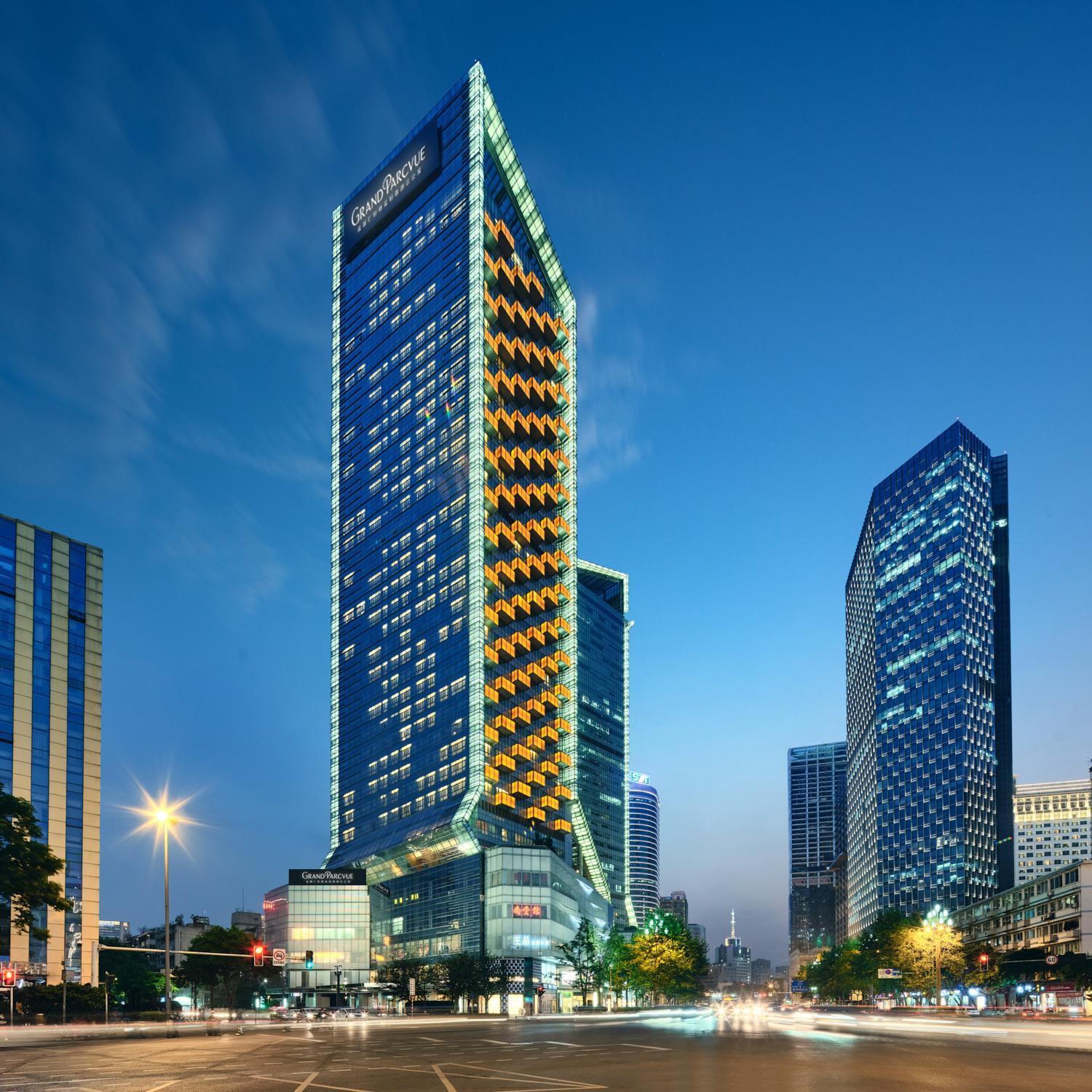 Grand Parcvue Hotel Residence تشنجدو المظهر الخارجي الصورة